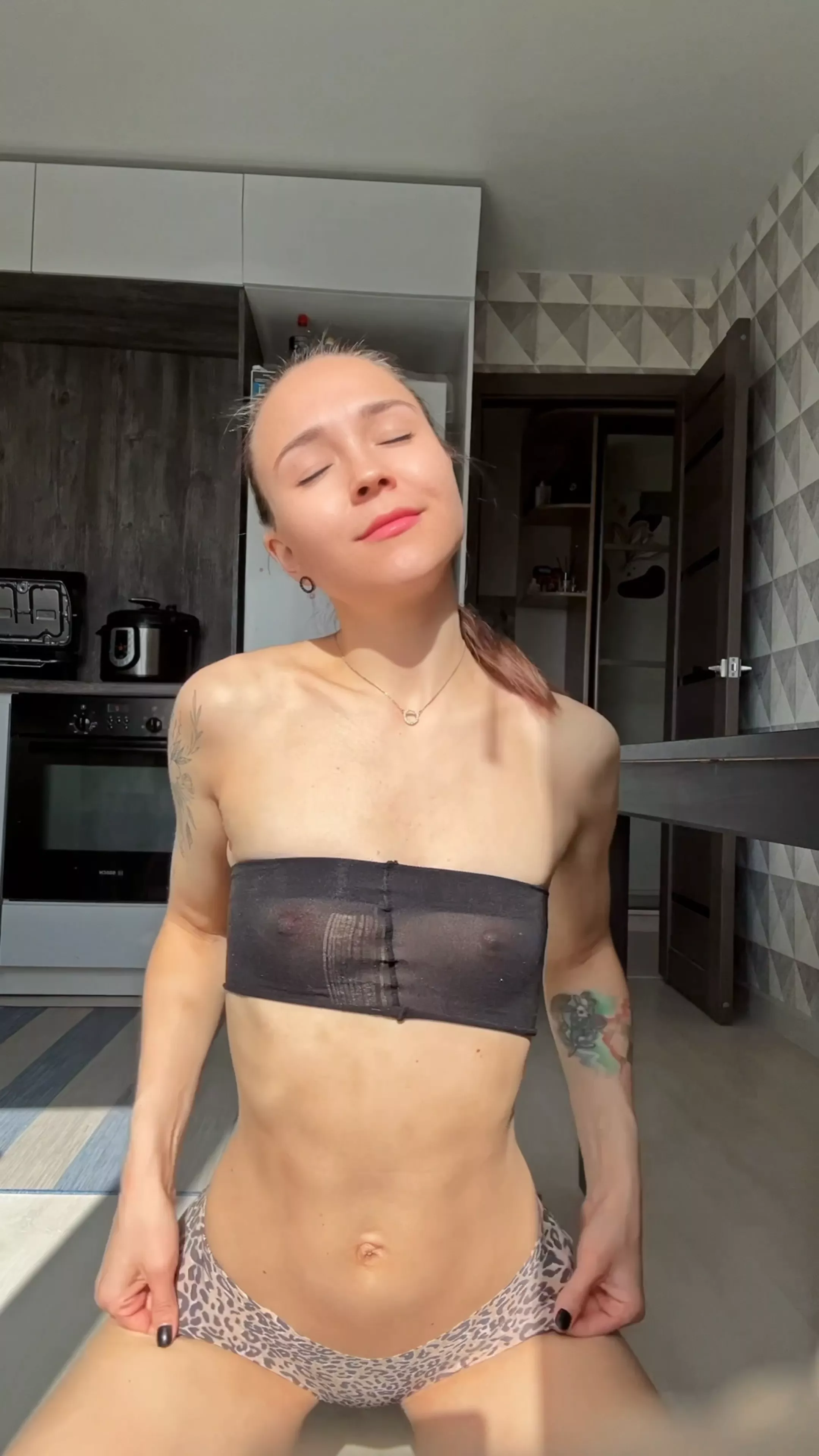 I hope the T-shirt is not too transparent lol posted by ROMASHKALOVE