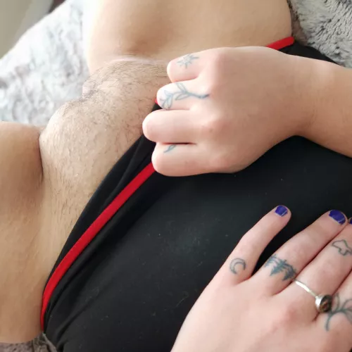 sunning my sweet mound 🥰 by ashmoneybb