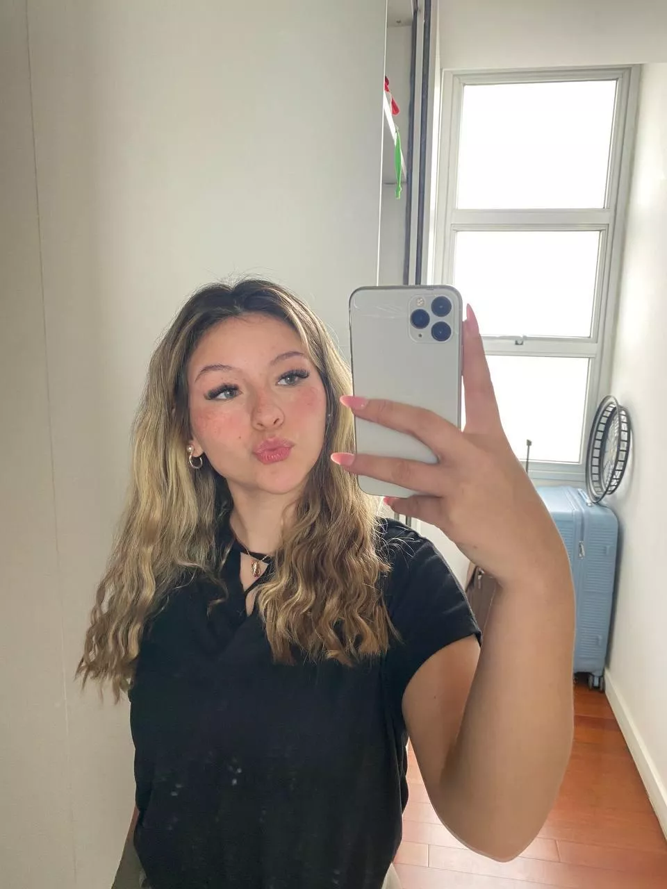 Went with the curls today posted by sweet_isabellaXO