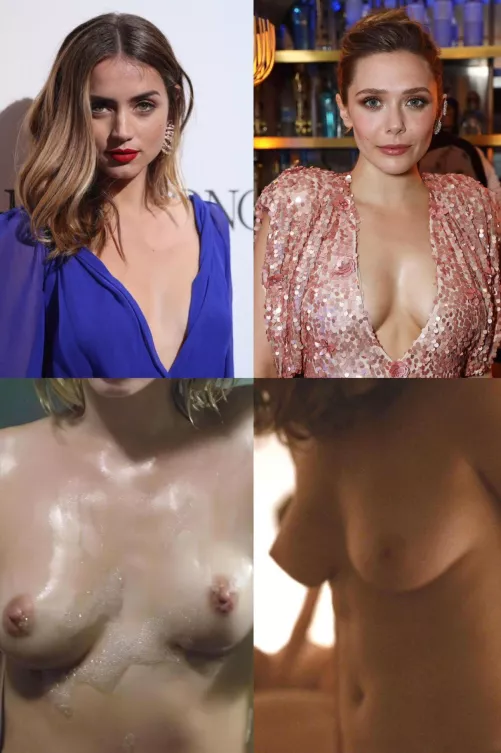 Ana de Armas vs Elizabeth Olsen by EmbarrassedTowel7091