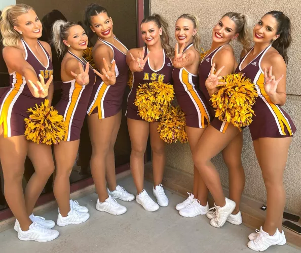 ASU Cheerleaders by tonenyc