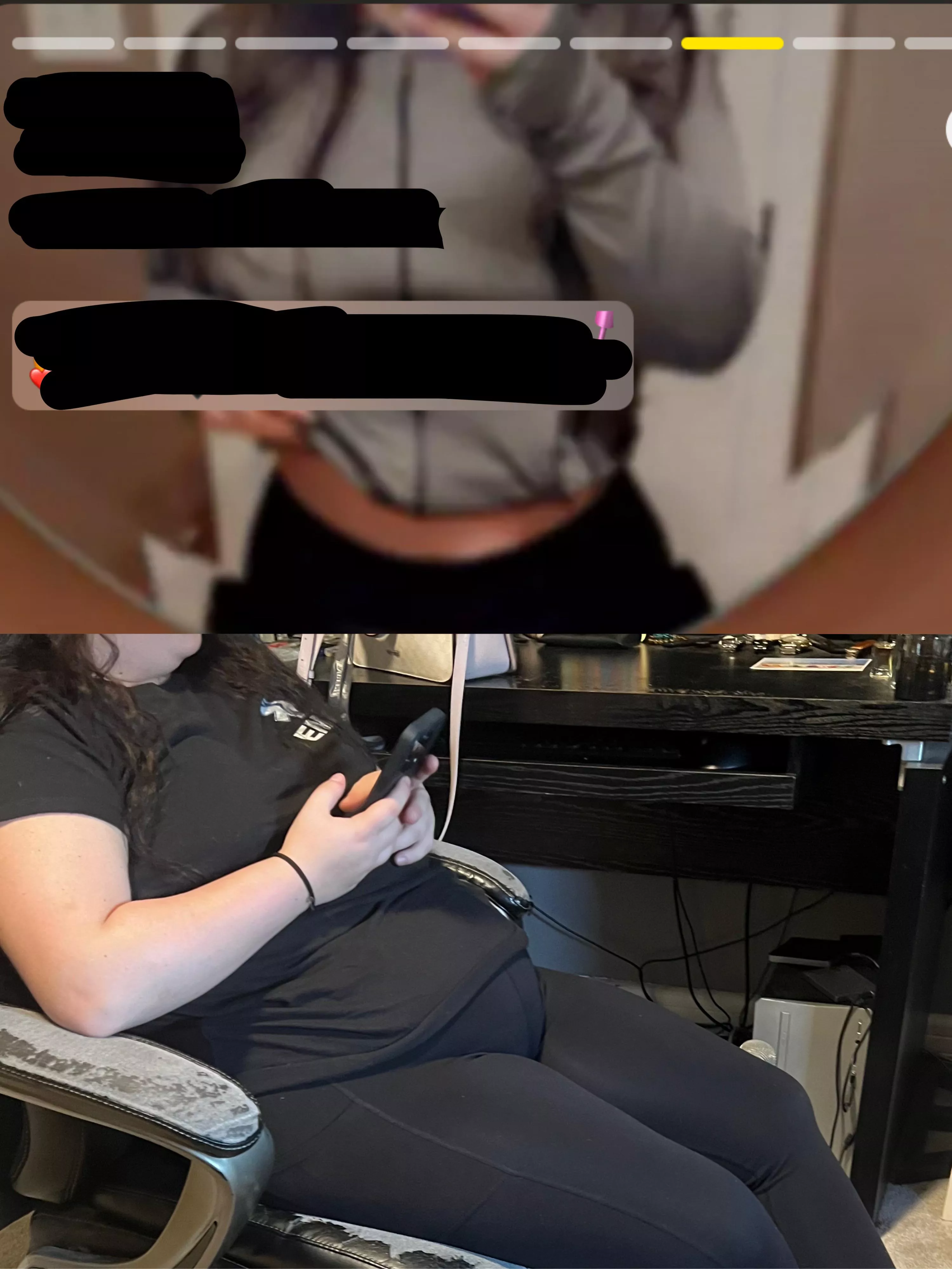 Do I look fatter in person than I do on my dating profile? posted by VioletLeaf1