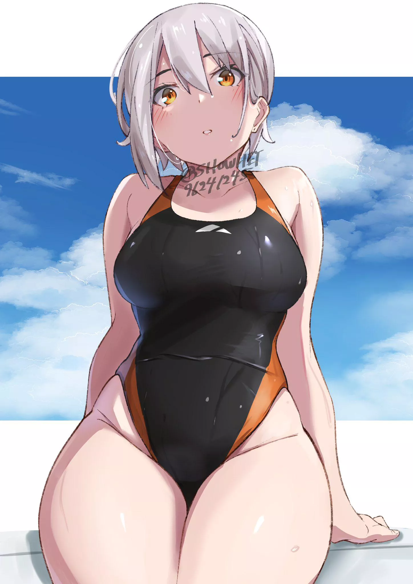 Fuyuka in a swimsuit posted by LafterMastr
