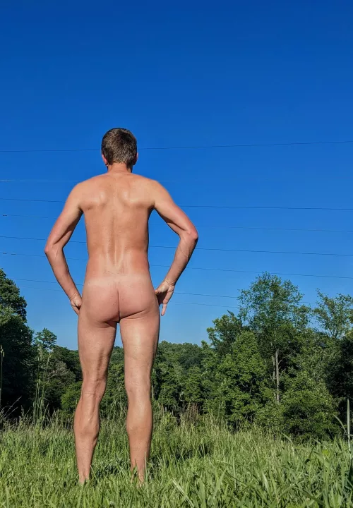 Soaking in the blue skies and sunshine! by ExploreNaked