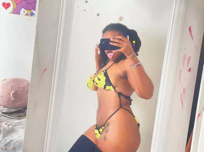 Trying on old bikini 🤭 by Allexxthelion