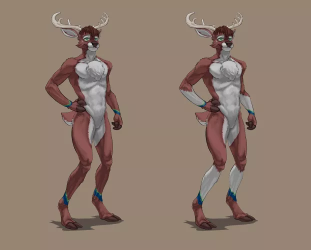 Which Do You Prefer? What Design Would Make The Best Looking Fursuit? 🦌 by Sphere_Deer