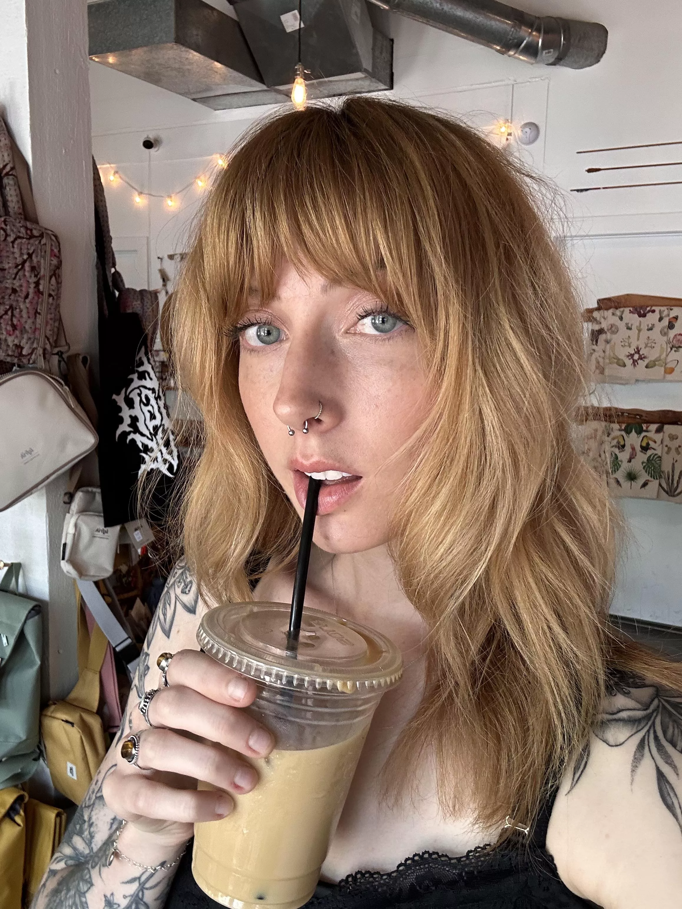 will you share iced coffee with me posted by seekingquinn