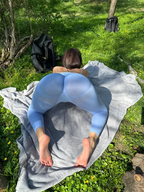 If You woke up and saw my feet on your face, what would you say first ? by Vikiyoga