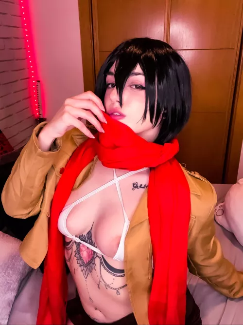 Mikasa Ackerman from Attiack on Titan (cutenoelia) by InfernoImpulse