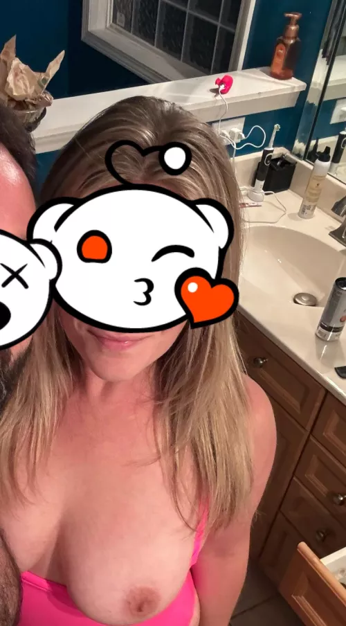 Posted earlier about staying natural or going with a boob job!! Thanks for the responses!!!! Here’s for the trouble guys! by This_Huckleberry_138