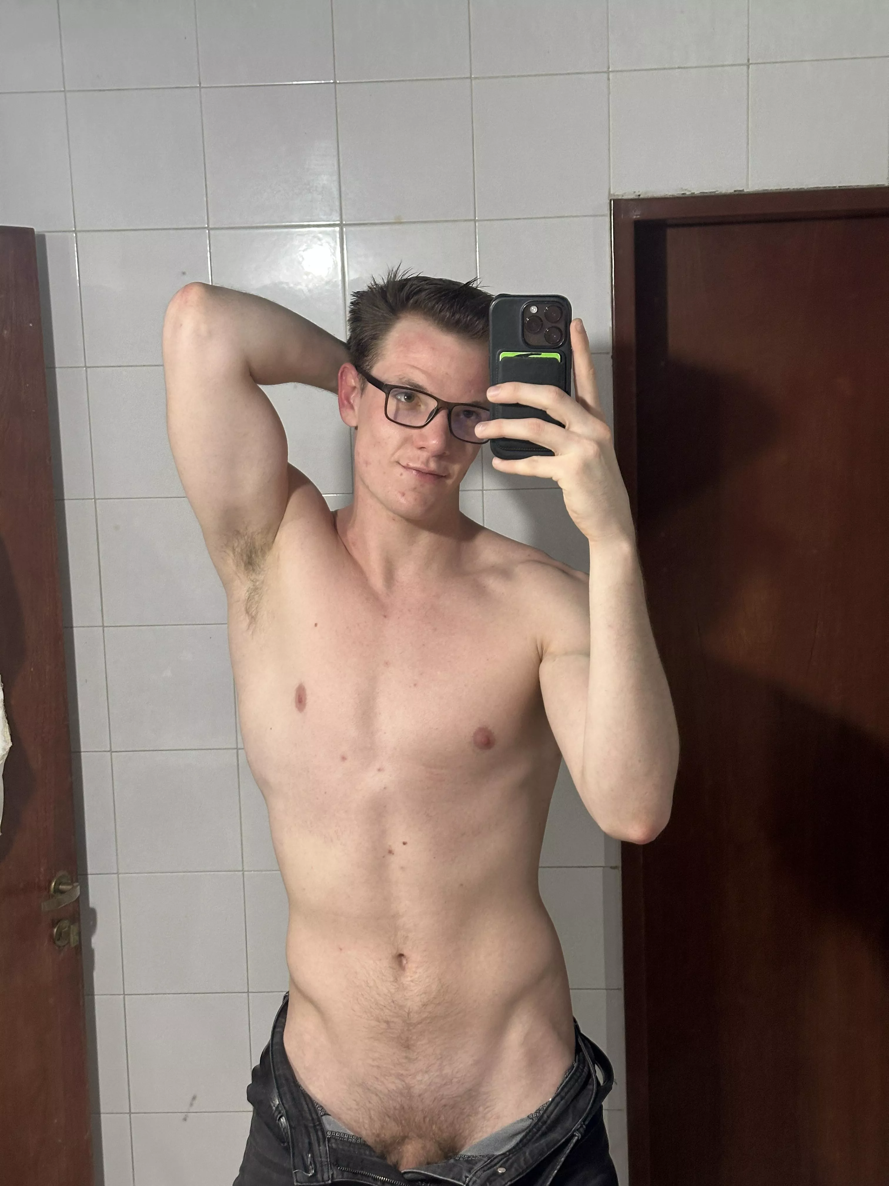 smell my armpit! 😈🔥 posted by Conorevanns