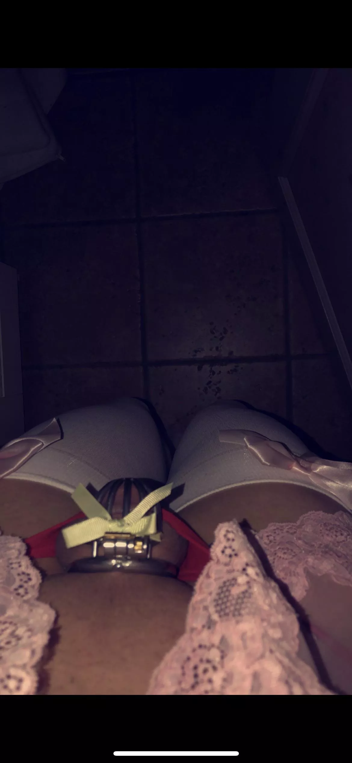 Guess I can’t call it a cock anymore 🥺 posted by Sissy-Swe