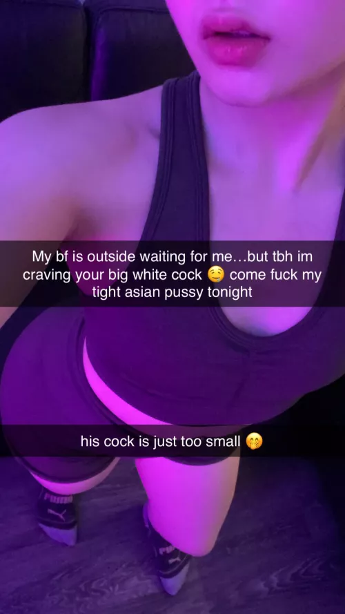 his cock just doesn’t satisfy me… I need a bigger cock 🤷 (18 asian) by annalovesdumplings