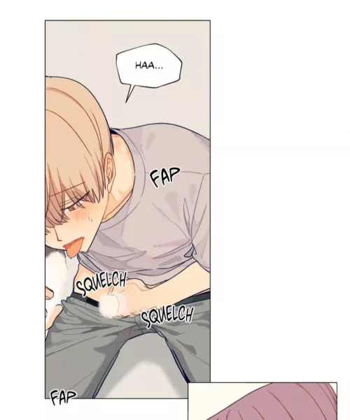 I think this is the first time I've seen someone jerk off while giving head in yaoi [For You 99%] by G40-ovoneL