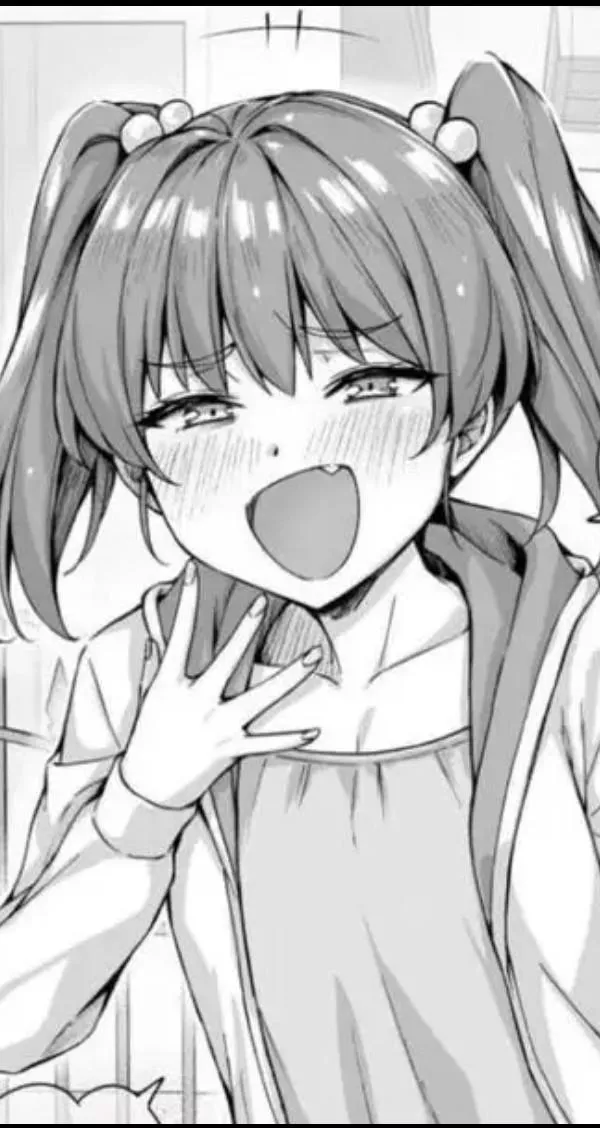 Lf mono source: 1girl, fangs , twintails, blushing,small breast posted by fireexpert_007