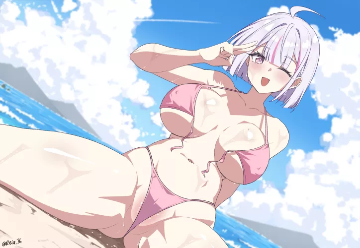 Posing while her bikini snapped by marxsander2016