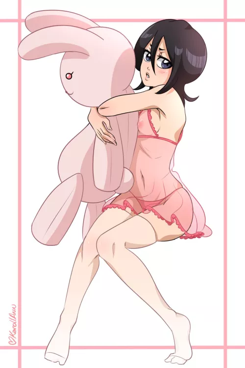 Rukia loves rabbits  by Expert-Molasses-4969