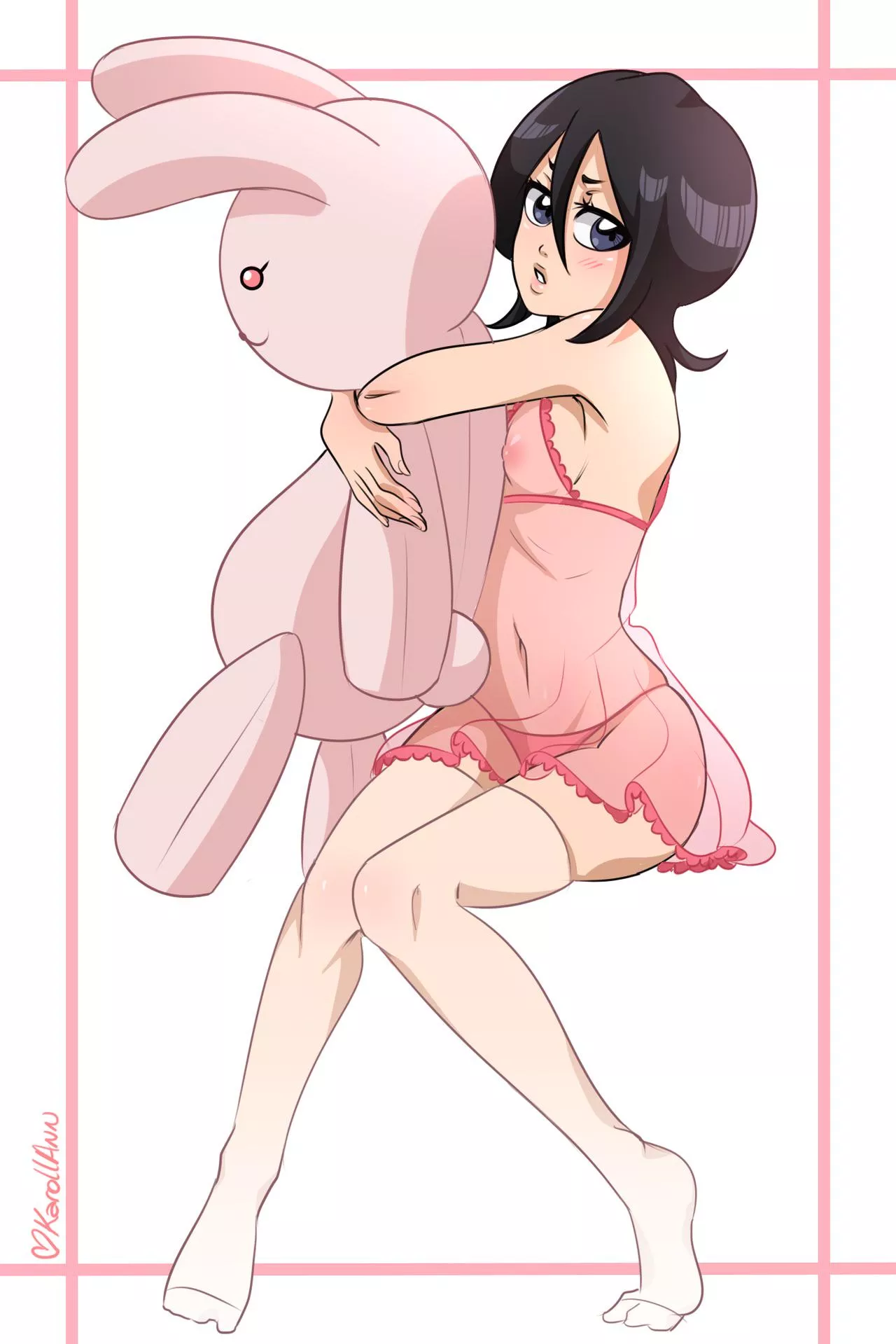 Rukia loves rabbits  posted by Expert-Molasses-4969
