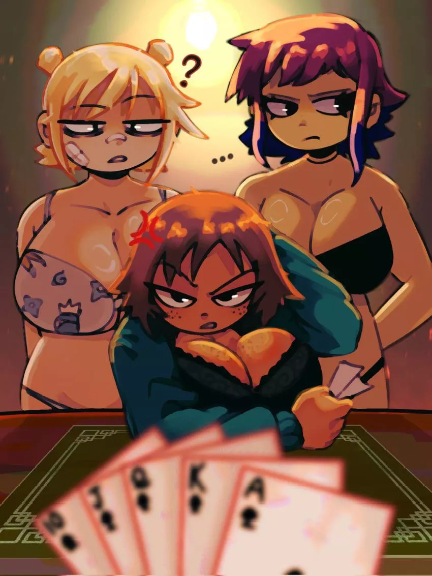 Kim, Roxy, and Ramona (setymus) [Scott Pilgrim] posted by Klutzy-Radish-9158