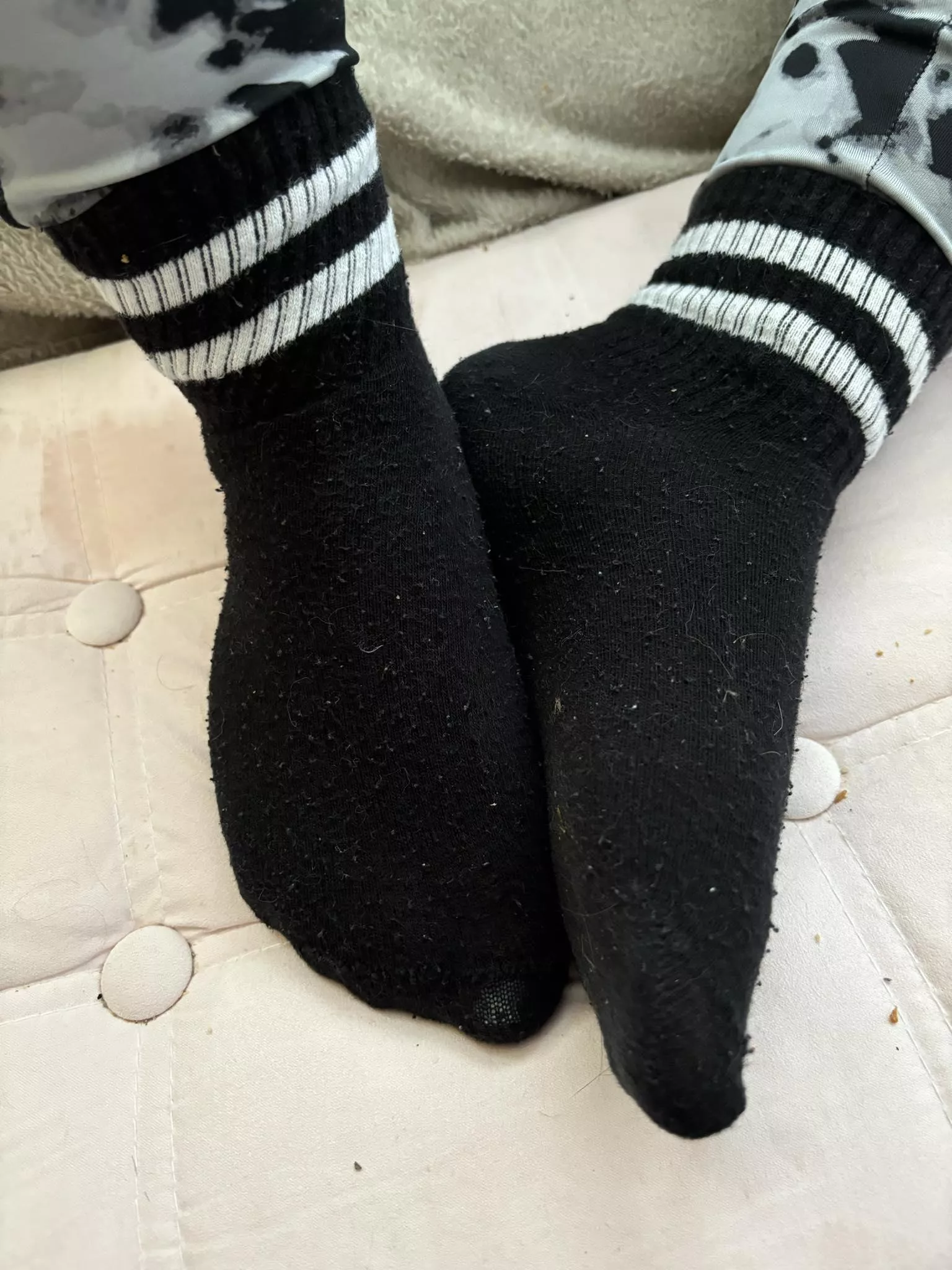 My Sock Drawers Getting Pretty Full! Let Me Know If You Like What You See 😘 posted by Sockittome113