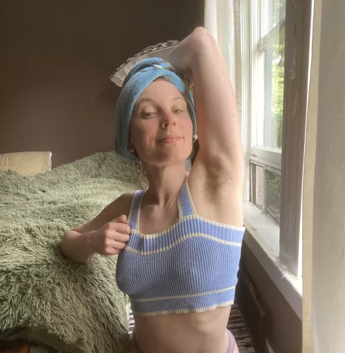 Post shower clean hairy pits by girlfriendofkyoshi