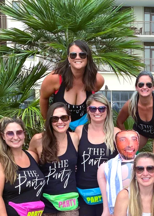 Red Bra Strap Showing by Canadian_skidrow