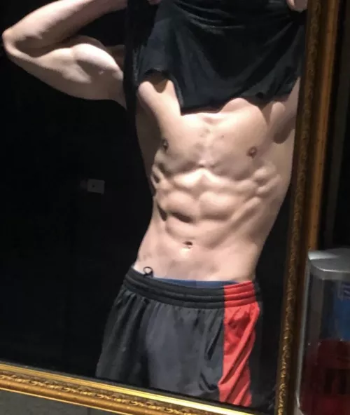 Should’ve pulled my pants down a little more 😁 by TheeGuyDerek