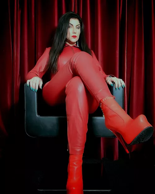 Time For Some Red Leather by VinylQueenSF