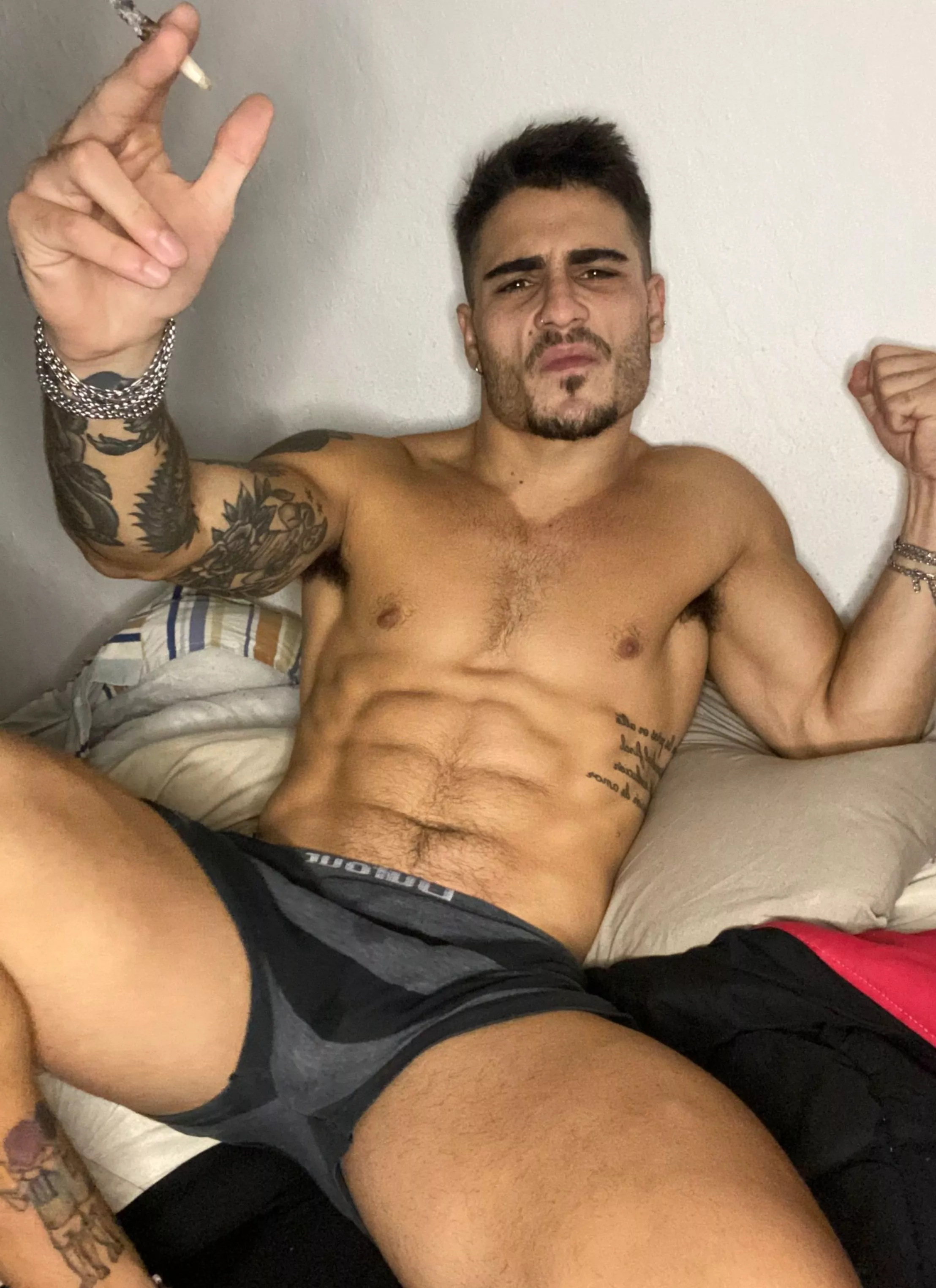 Want to lick these pits, baby? posted by OlieTheKing