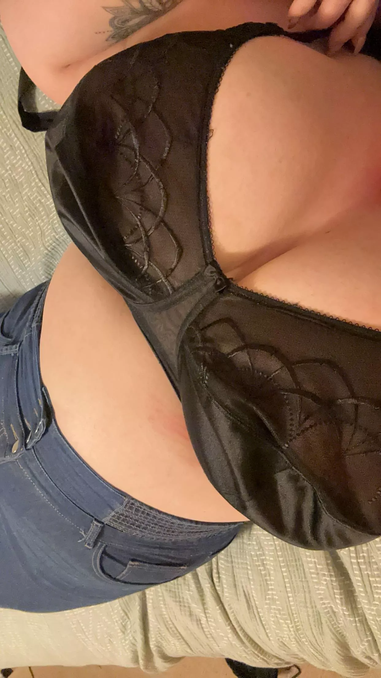 Your POV while my head is hanging off the side of the bed 😛 posted by Prestigious-Pin-6265