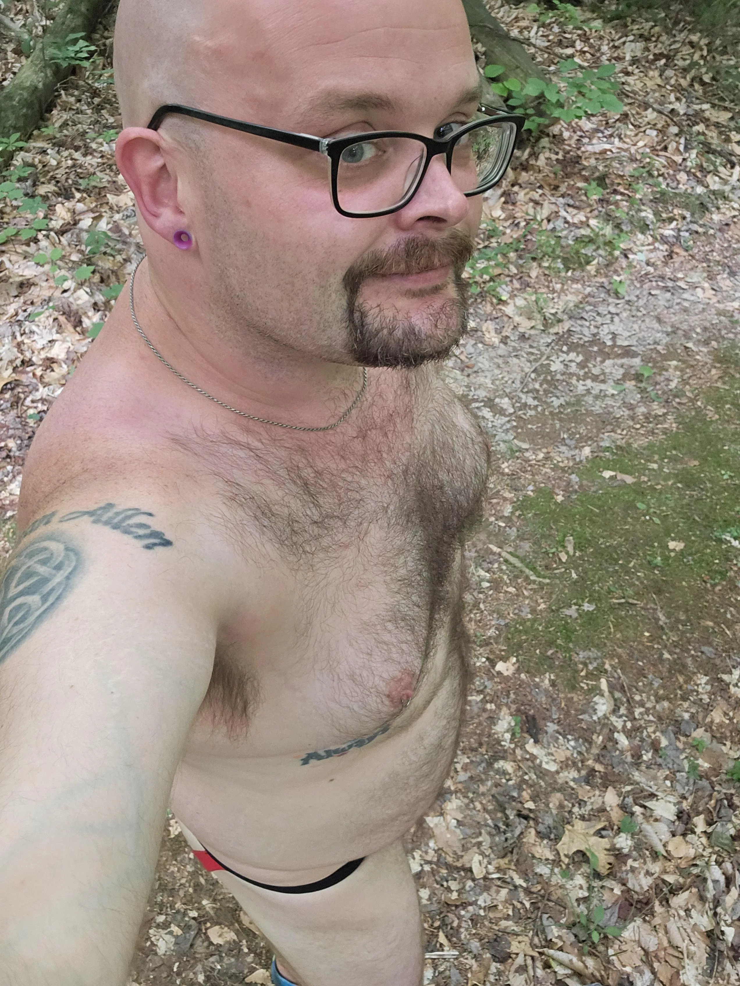 Almost naked hikes at camp last weekend. Who wants to join me next time? posted by baldiwan