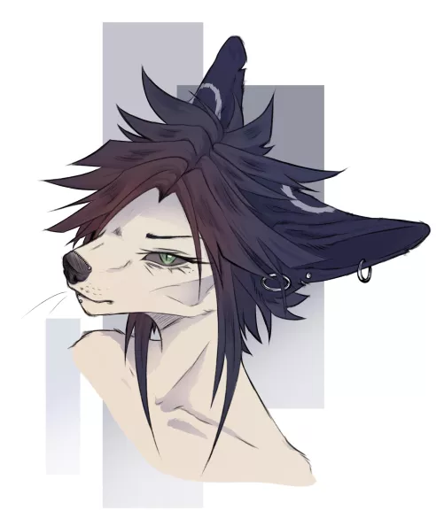 Evil gazing ;P (art by me) by Popular_Slip_7475
