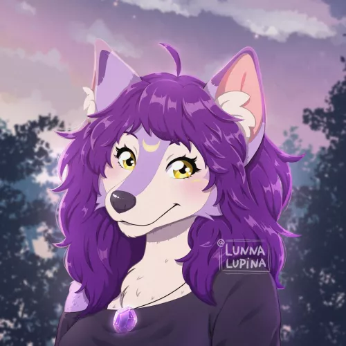 Finally I made a new bust for my fursona! 
I'm happy to have the time to finish it! Hehehe!
Comms Open again, guys!! by lunnalupina