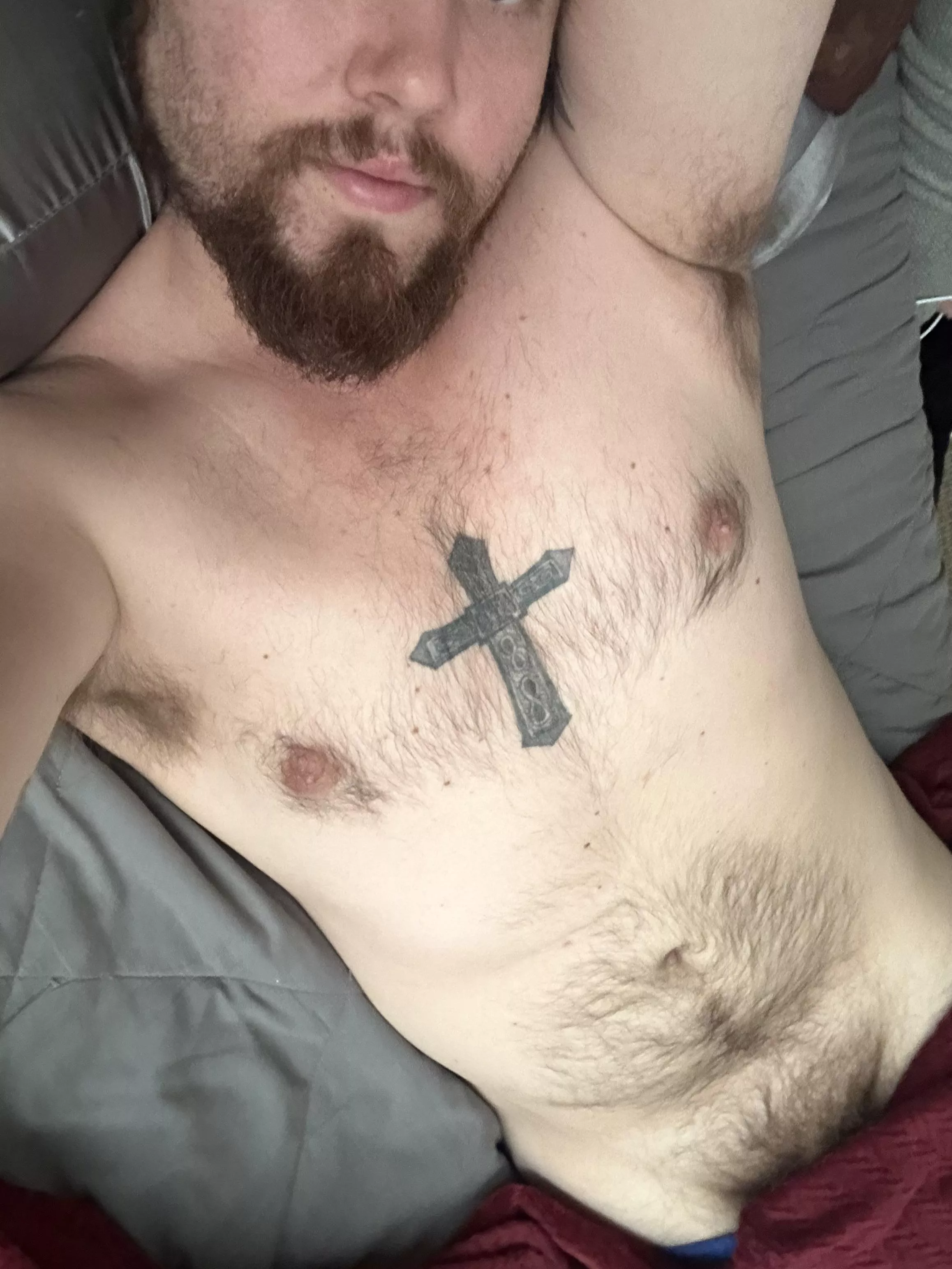 Get your face in daddy’s pit now, boy! posted by devilkittyy_