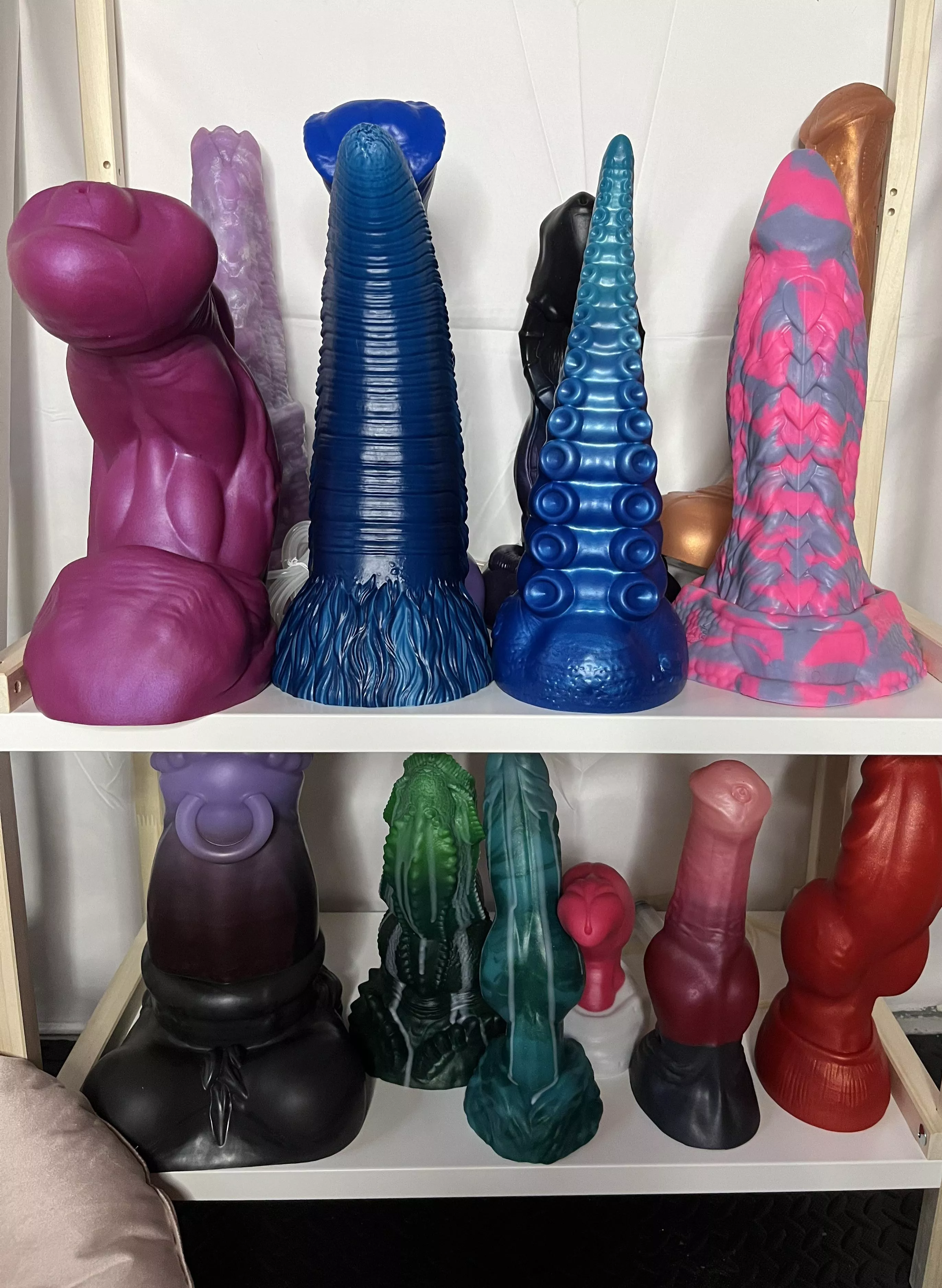 Got my latest order in! And I think I need a new shelf posted by LeXxxyFoxx