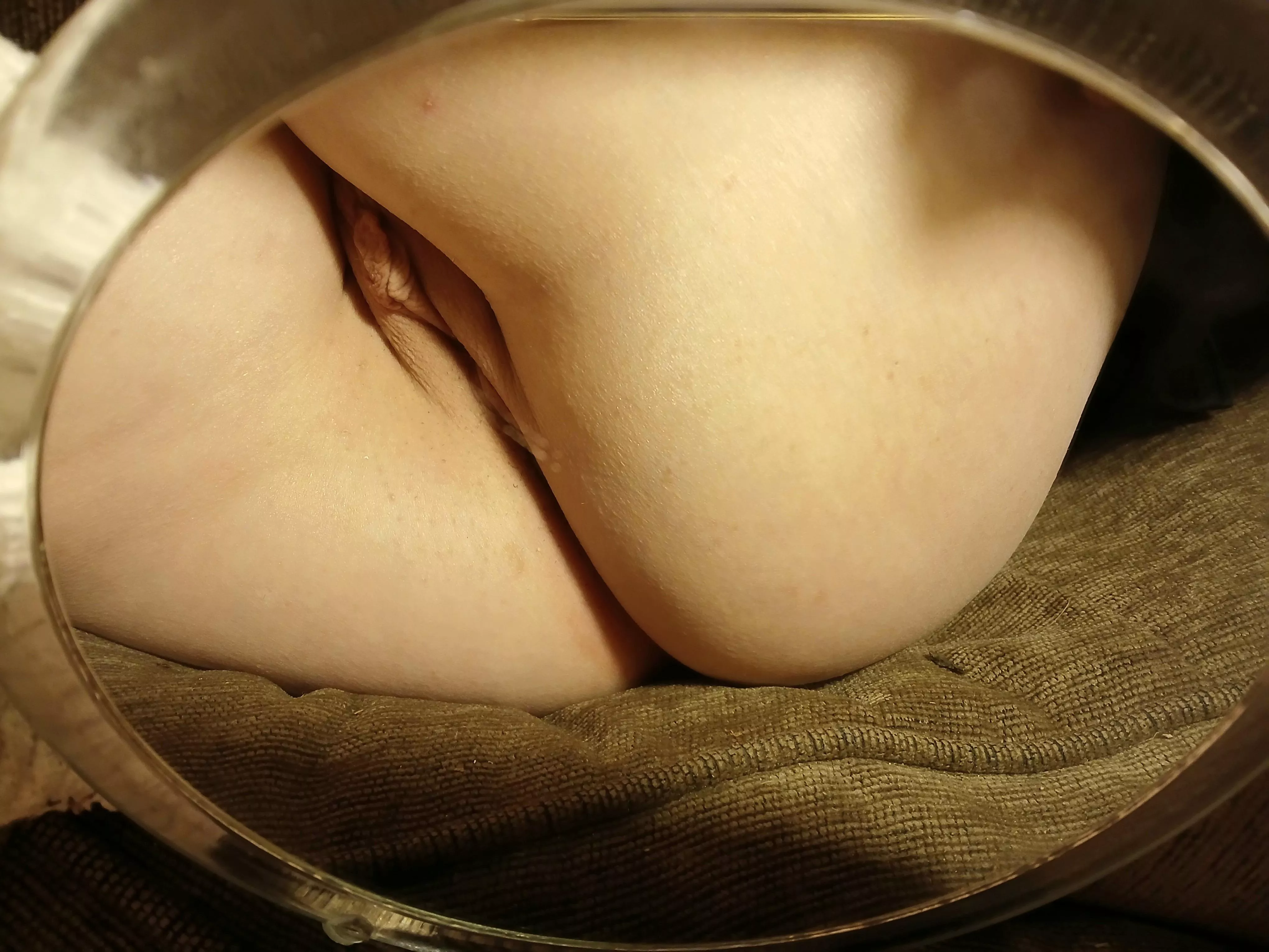 Magic Mirror on the floor, tell me I'm your favorite whore. posted by milfplayslut