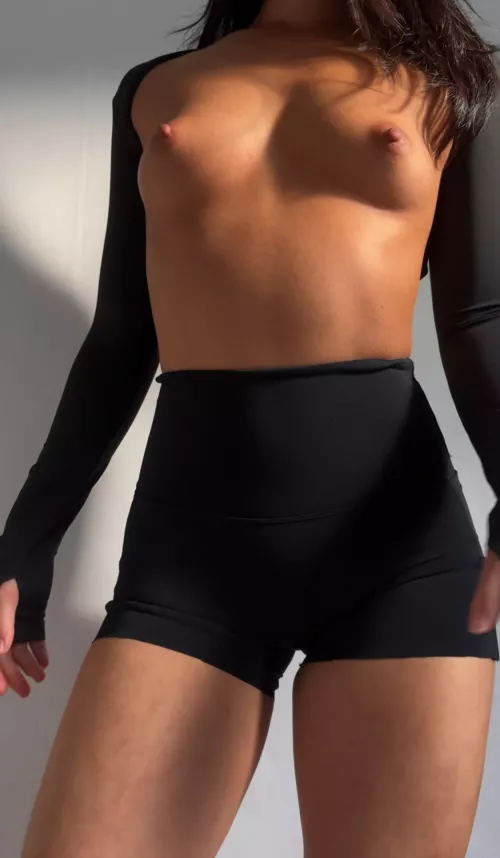 My yoga class outfit for today by CoconutChel