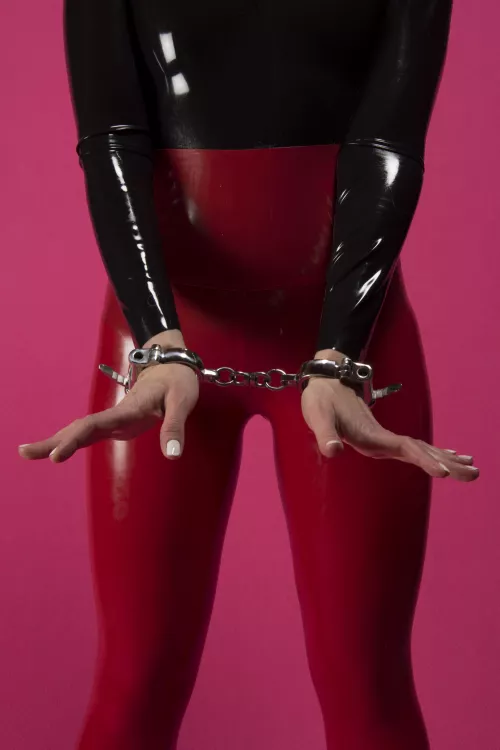 Shined and cuffed.  by yourboundwife