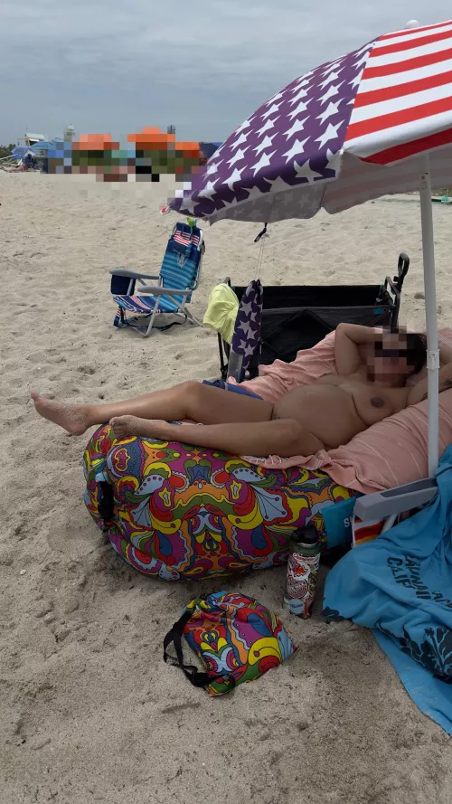 The only type of beach I like!  by sunburnsugar