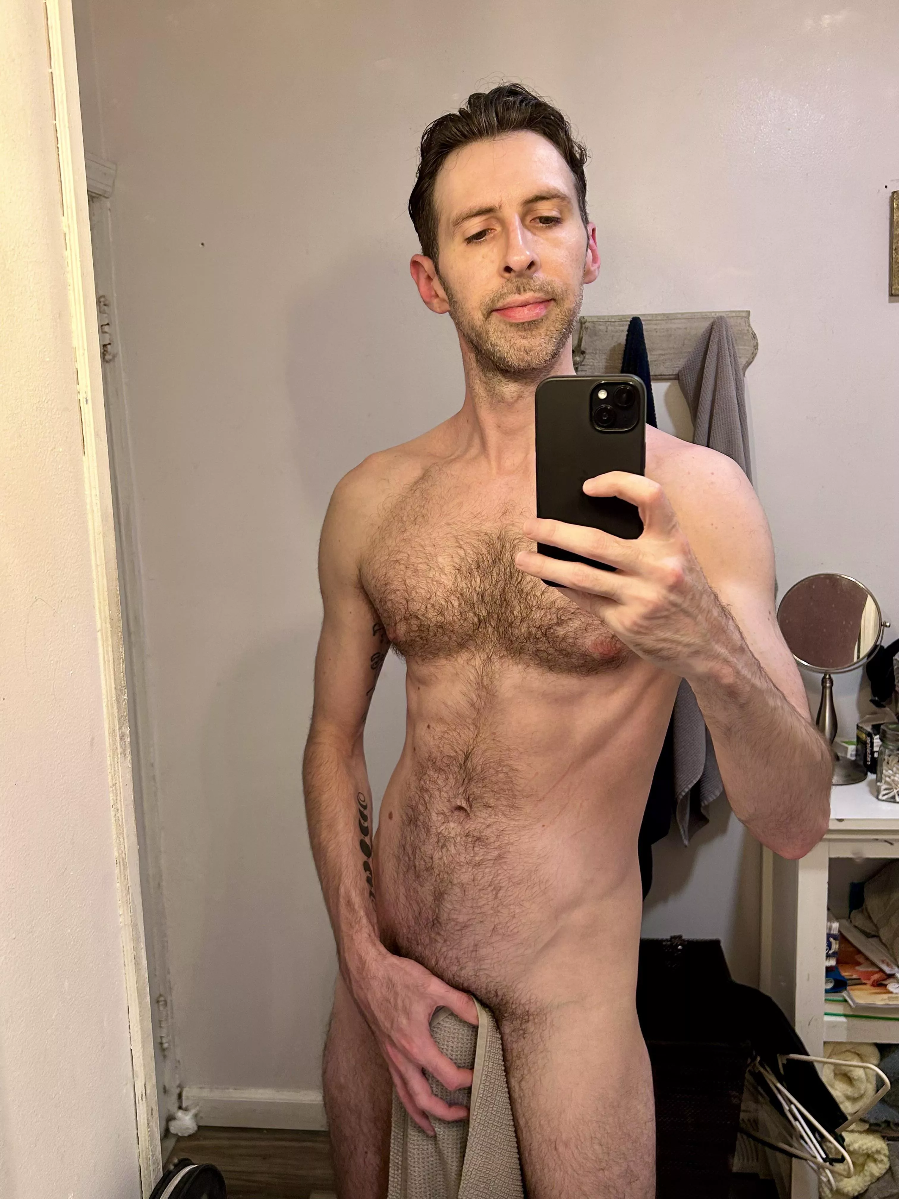 There was a point in time where I used to shave my chest. Now, I embrace the hair. posted by UShouldKnowByNow