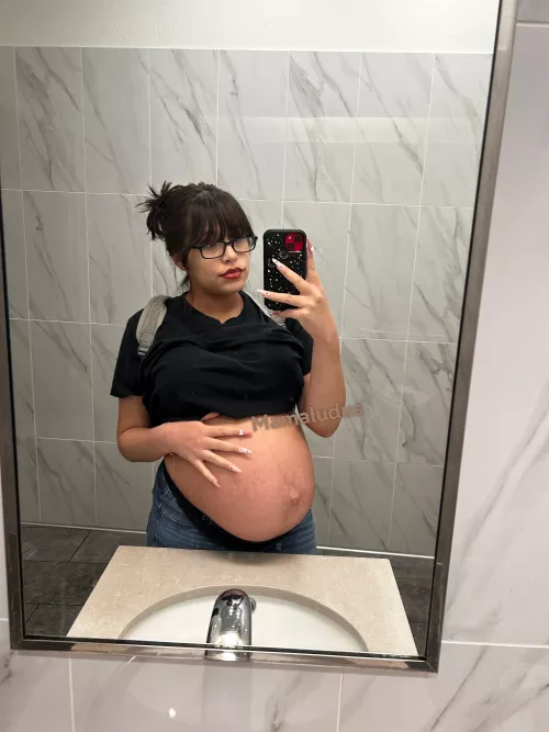 34w today and I’m anxiously waiting for my milk to come in  by Mamaludus