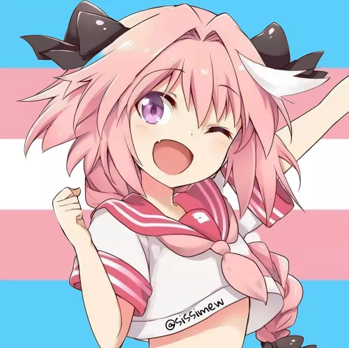 Astolfo so kawaii 💖 by sissimew