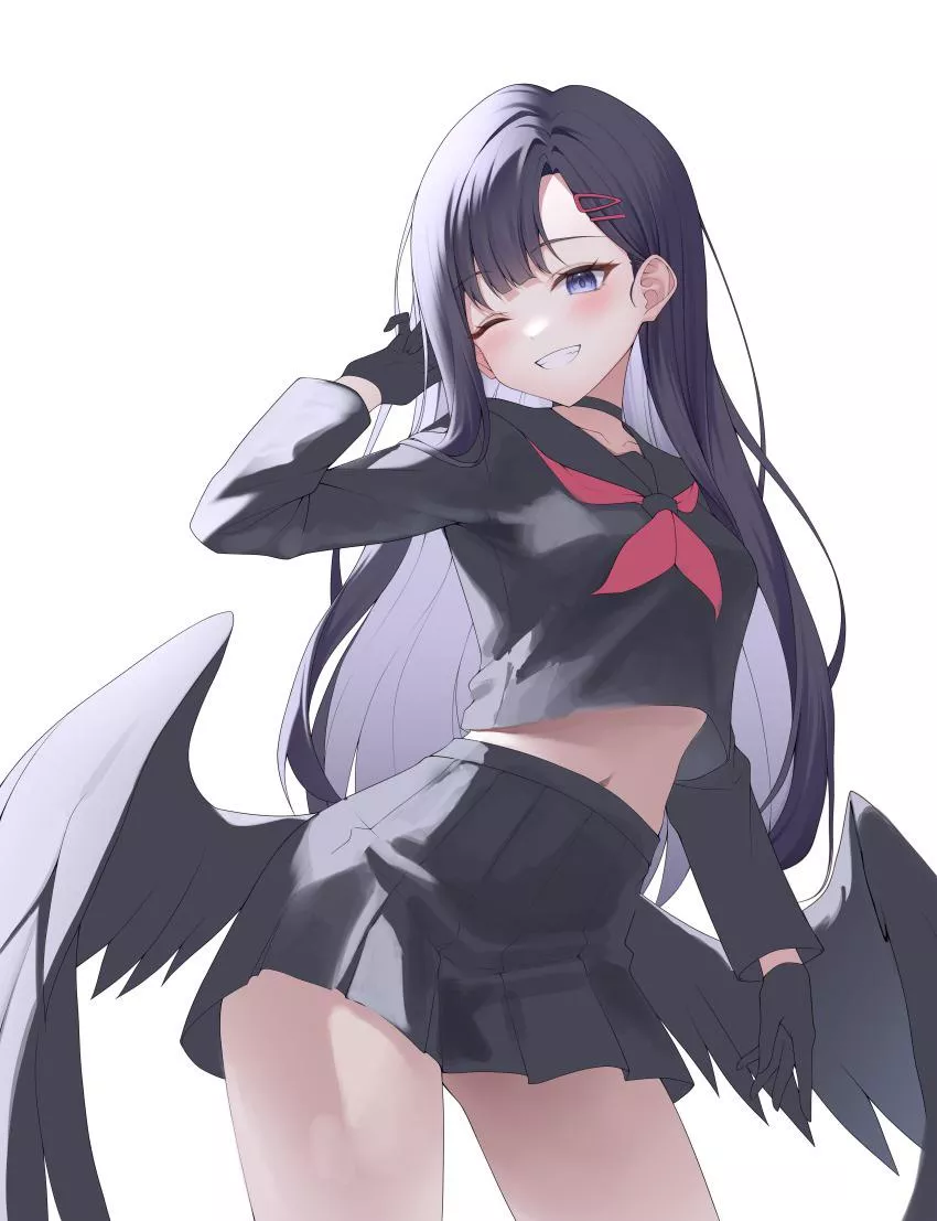 Gorgeous angel waifu posted by reversedturnover