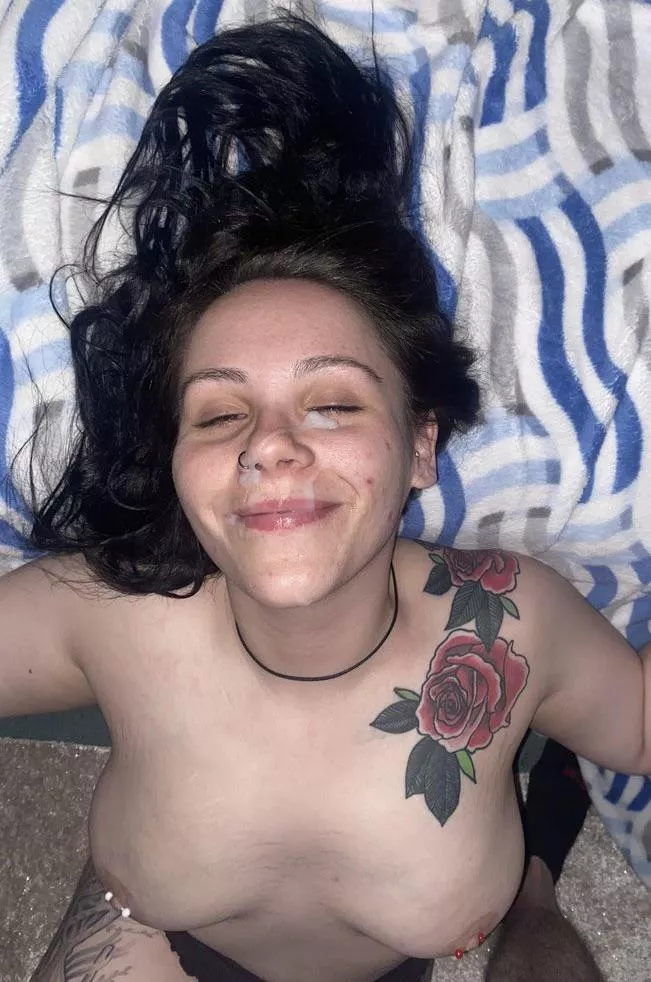 Happy to be covered  posted by mywife-yourtoy