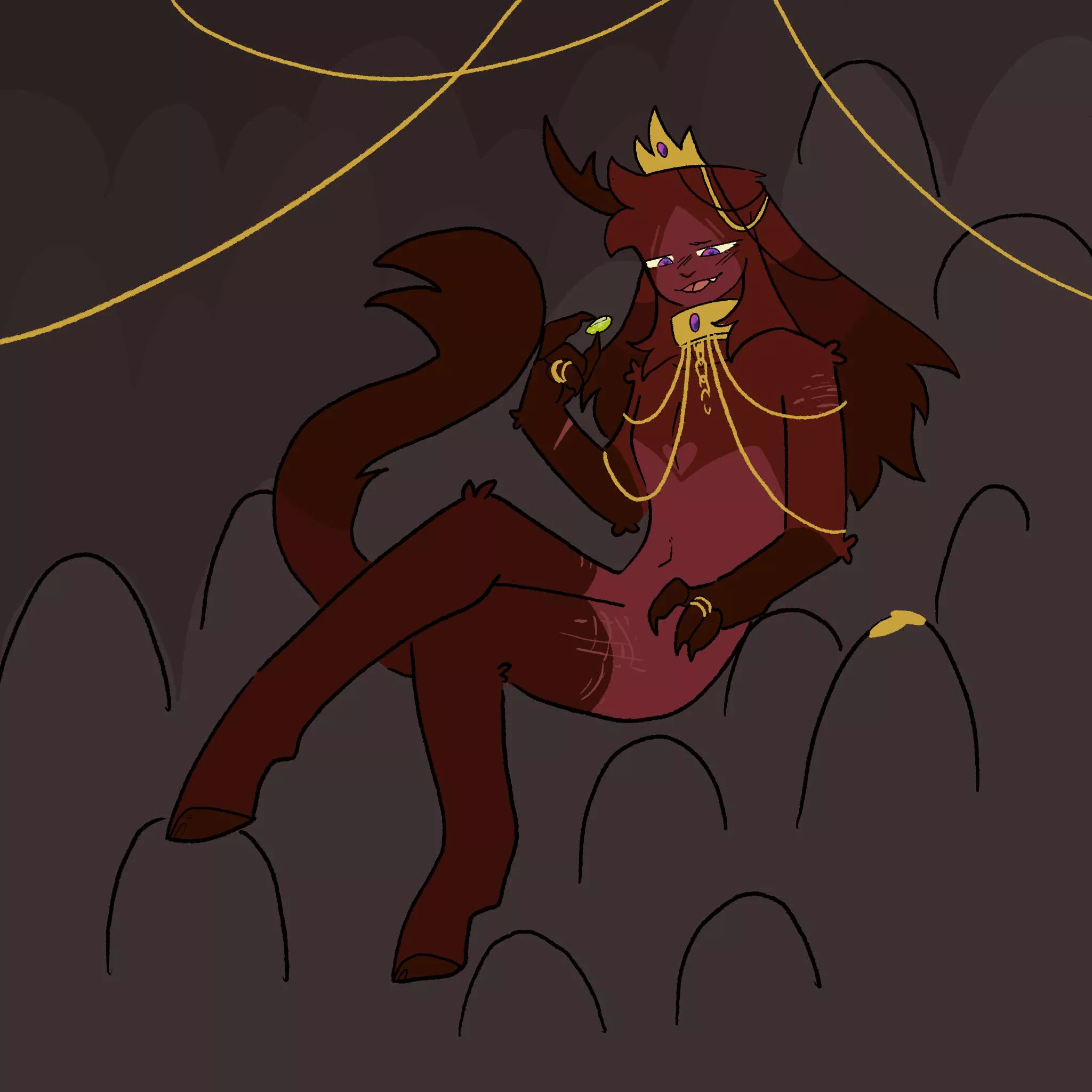 He is a king now :D posted by omyow