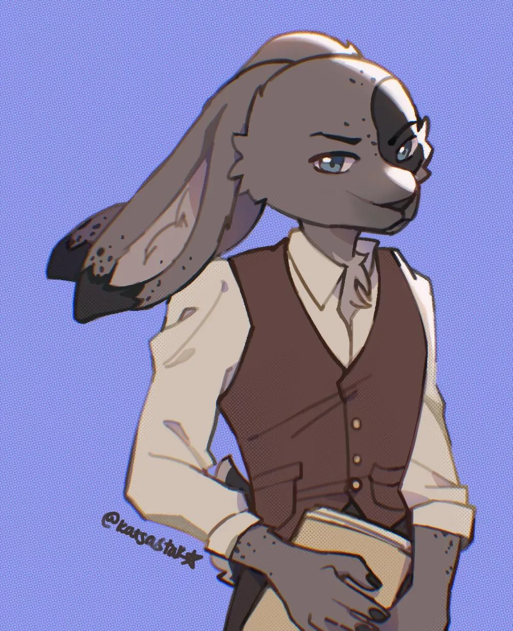 I do not know why, but the cucumber slice pattern in the background is blowing my mind. 🎨katsastakt on FA posted by Edwin_at_work