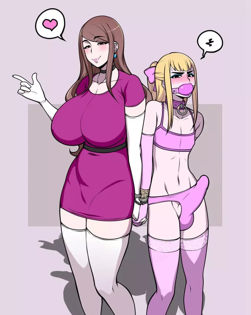 I love being paraded around like a whore ~ posted by femboy_in_training07