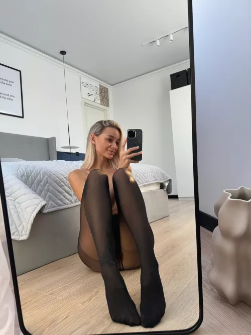 I love my nylon stockings by jungianIcepick88