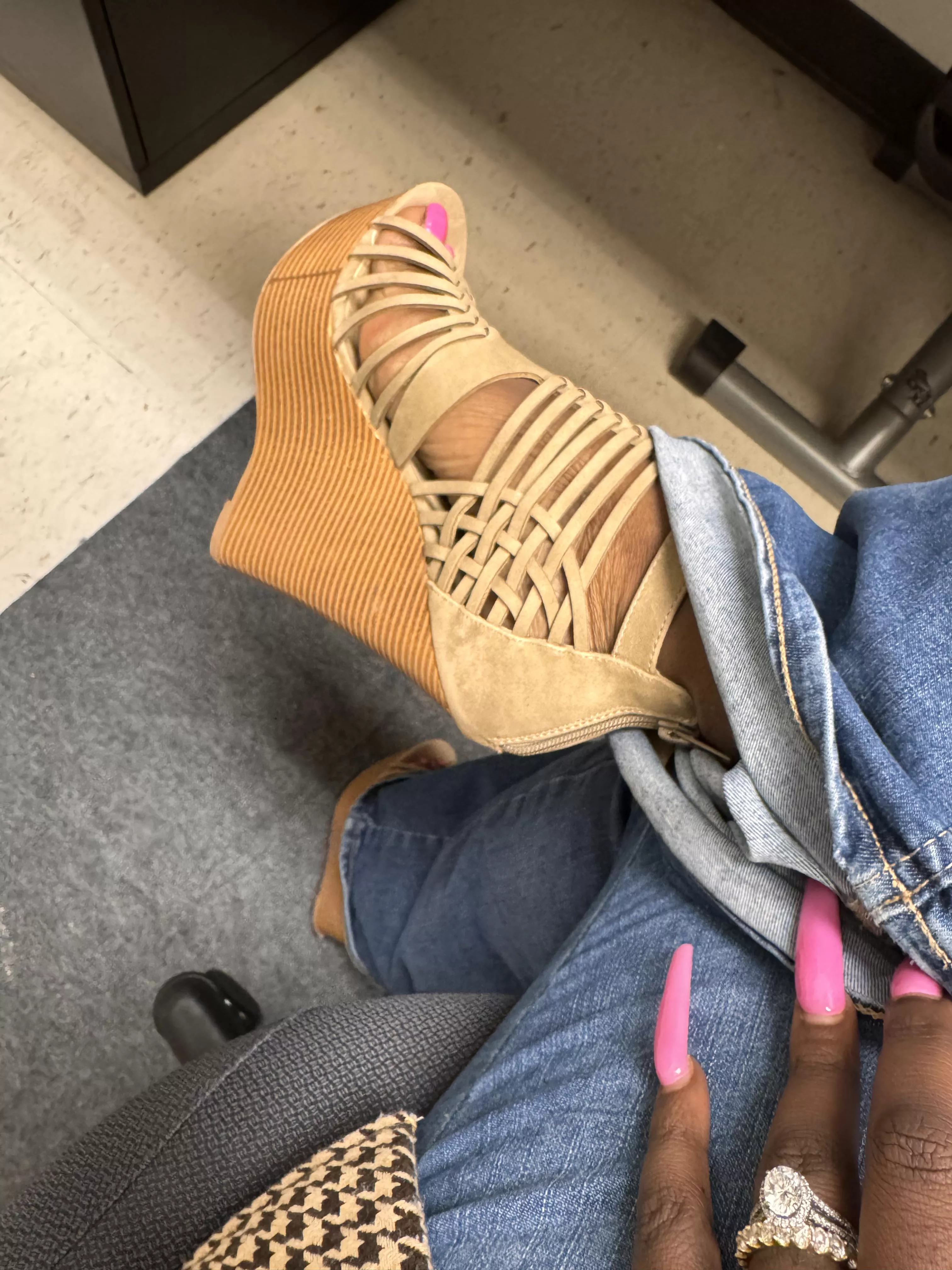 Is a wedge a heel? posted by MediumPuzzleheaded82