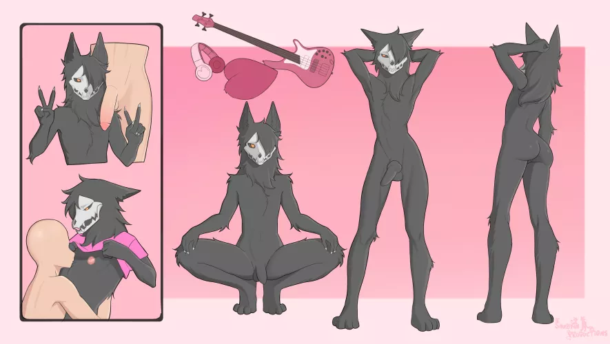 [M] Skull doggo (art by me) by sonofan_oficial